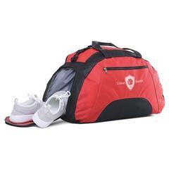 Vue Sac de sport 600D - Fit de couleur rouge| Krokrodeal