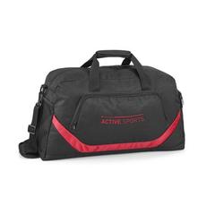 Vue Sac de sport en 300D et 1680D - Detroit de couleur rouge| Krokrodeal