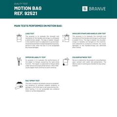 Vue générale Sac de voyage en polyester cationique 600D et en simili cuir - Motion bag | Krokrodeal