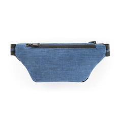 Vue Sac banane en 300D - Muzeul de couleur bleu| Krokrodeal