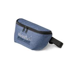 Vue Sac banane en 600D - April de couleur bleu| Krokrodeal