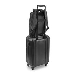 Vue Sac à dos pour ordinateur portable 15 " - Rocco de couleur noir| Krokrodeal
