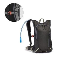 Vue générale Sac à dos de sport 420D avec réservoir d'eau - Mounti | Krokrodeal