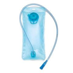 Vue Sac à dos de sport 420D avec réservoir d'eau - Mounti de couleur gris| Krokrodeal
