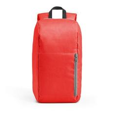 Vue Sac à dos 600D - Bertle de couleur rouge| Krokrodeal
