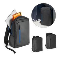 Vue générale Sac à dos pour ordinateur portable 15.6" en polyester 600D imperméable - Osasco | Krokrodeal