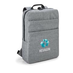 Vue Sac à dos pour ordinateur portable 15.6" en 600D - Graphs bpack de couleur gris| Krokrodeal