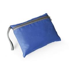 Vue Sac à dos pliable en 210D ripstop - Barcelona de couleur bleu| Krokrodeal