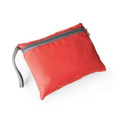 Vue Sac à dos pliable en 210D ripstop - Barcelona de couleur rouge| Krokrodeal