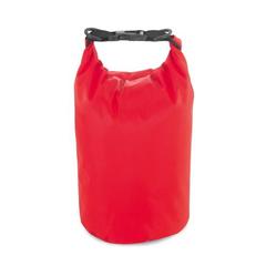 Vue Sac imperméable en tarpaulin - Volga de couleur rouge| Krokrodeal