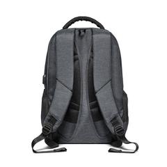 Vue Sac à dos pour ordinateur portable 17'' en Nylon 2Tone imperméable - Boston de couleur gris| Krokrodeal