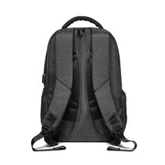 Vue Sac à dos pour ordinateur portable 17'' en Nylon 2Tone imperméable - Boston de couleur noir| Krokrodeal