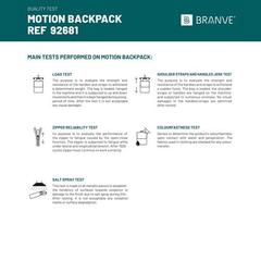 Vue générale Sac à dos en polypropylène 600D - Motion backpack | Krokrodeal