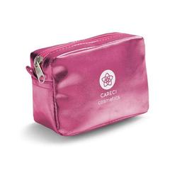 Vue Trousse multifonctions en PVC - Loren de couleur rose| Krokrodeal