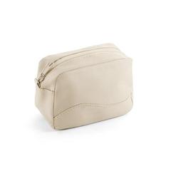 Vue Trousse de toilette en microfibre - Marie de couleur beige| Krokrodeal