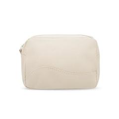 Vue Trousse de toilette en microfibre - Marie de couleur beige| Krokrodeal