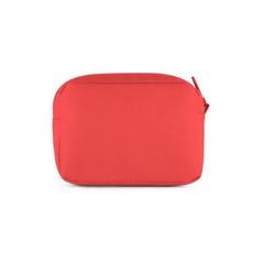 Vue Trousse de toilette en microfibre - Marie de couleur rouge| Krokrodeal
