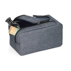 Vue Trousse de toilette 600D - Wayne de couleur bleu| Krokrodeal