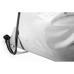 Vue Sac réfléchissant en polyester (200 g/m²) - Syros de couleur gris| Krokrodeal