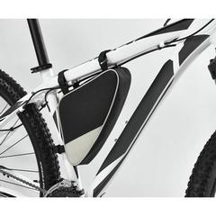 Vue Pochette pour vélo - Yates de couleur gris| Krokrodeal