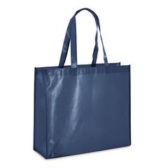 Vue Sac non tissé laminé (110 g/m²) - Millenia de couleur bleu| Krokrodeal