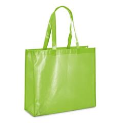Vue Sac non tissé laminé (110 g/m²) - Millenia de couleur vert| Krokrodeal