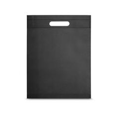 Vue Sac en non-tissé (80 g/m²) - Roterdam de couleur noir| Krokrodeal