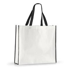 Vue Sac non tissé laminé - Westfield de couleur blanc| Krokrodeal