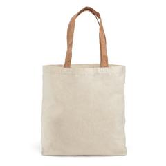 Vue Sac 100% coton (180 g/m²) - Feria de couleur beige| Krokrodeal