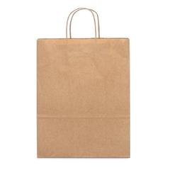 Vue Sac en papier kraft (115 g/m²) - Ellen de couleur beige| Krokrodeal