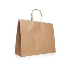 Vue générale Sac en papier kraft (115 g/m²) - Kira | Krokrodeal