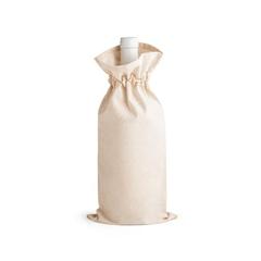 Vue Sac à bouteille 100% coton (180 g/m²) - Jerome de couleur beige| Krokrodeal
