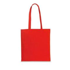 Vue Sac 100% coton (100 g/m²) - Wharf de couleur rouge| Krokrodeal