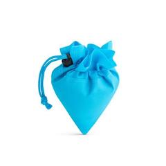 Vue Sac pliable 190T - Shops de couleur bleu| Krokrodeal