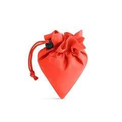 Vue Sac pliable 190T - Shops de couleur rouge| Krokrodeal
