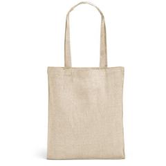 Vue Sac avec coton recyclé (140 g/m²) - Rynek de couleur beige| Krokrodeal