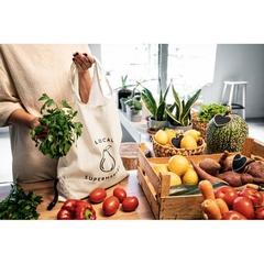 Vue générale Sac pliable 100% coton (100 g/m²) - Orleans | Krokrodeal