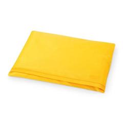 Vue Sac pliable en polyester 190T - Fola de couleur jaune| Krokrodeal