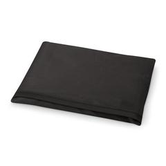 Vue Sac pliable en polyester 190T - Fola de couleur noir| Krokrodeal