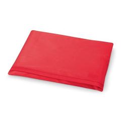 Vue Sac pliable en polyester 190T - Fola de couleur rouge| Krokrodeal