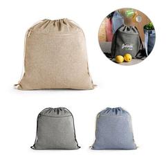 Vue générale Sac à dos en coton recyclé (140 g/m²) - Chancery | Krokrodeal