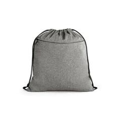 Vue Sac à dos en coton recyclé (140 g/m²) - Chancery de couleur noir| Krokrodeal