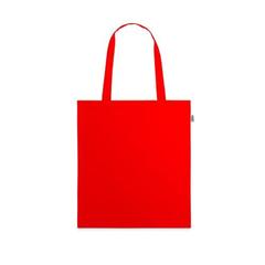 Vue Sac en rPET 190T - Maputo de couleur rouge| Krokrodeal
