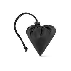 Vue Sac pliable en rPET 190T - Beira de couleur noir| Krokrodeal