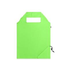 Vue Sac pliable en rPET 190T - Beira de couleur vert| Krokrodeal