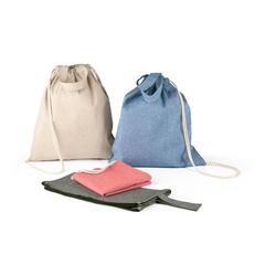 Vue générale Sac à dos en coton recyclé (140 g/m²) - Rissani | Krokrodeal