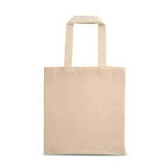 Vue Sac à dos en juco (275 g/m²) 100% coton (120 g/m²) avec poche intérieure - Padova de couleur beige| Krokrodeal