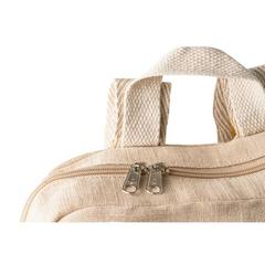 Vue Sac à dos en juco (275 g/m²) - Marbella de couleur beige| Krokrodeal