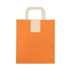 Vue Sac pliable - Cardinal de couleur orange| Krokrodeal