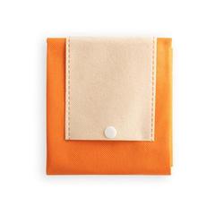 Vue Sac pliable - Cardinal de couleur orange| Krokrodeal